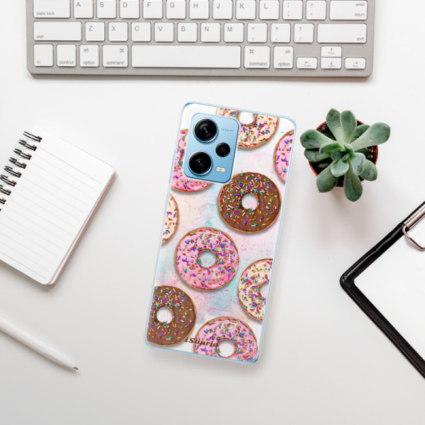 Silikonové pouzdro iSaprio - Xiaomi Redmi Note 12 Pro Plus 5G - Donuts 11