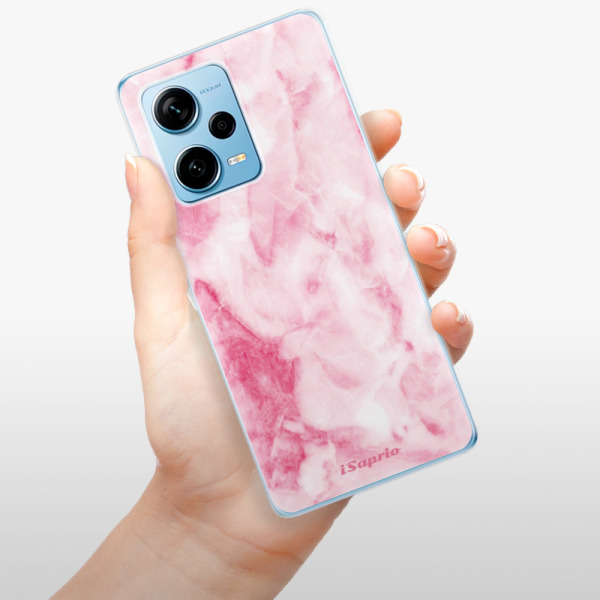 Silikonové pouzdro iSaprio - Xiaomi Redmi Note 12 Pro Plus 5G - RoseMarble 16