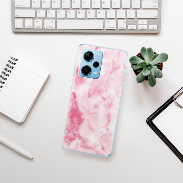 Silikonové pouzdro iSaprio - Xiaomi Redmi Note 12 Pro Plus 5G - RoseMarble 16