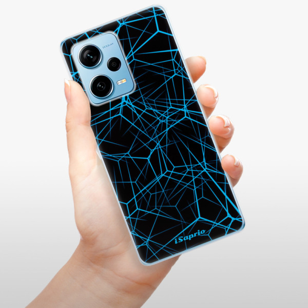 Silikonové pouzdro iSaprio - Xiaomi Redmi Note 12 Pro Plus 5G - Abstract Outlines 12