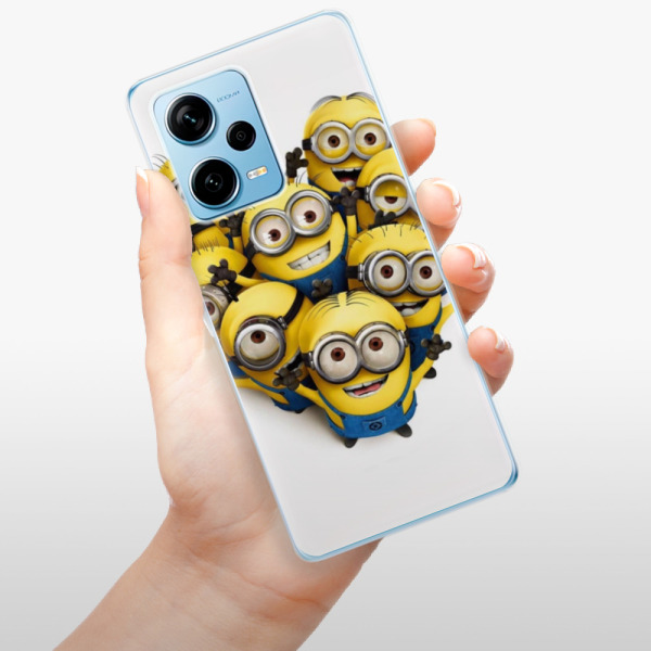 Silikonové pouzdro iSaprio - Xiaomi Redmi Note 12 Pro Plus 5G - Mimons 01