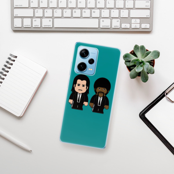 Silikonové pouzdro iSaprio - Xiaomi Redmi Note 12 Pro Plus 5G - Pulp Fiction