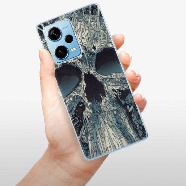 Silikonové pouzdro iSaprio - Xiaomi Redmi Note 12 Pro Plus 5G - Abstract Skull