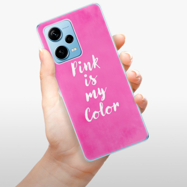 Silikonové pouzdro iSaprio - Xiaomi Redmi Note 12 Pro Plus 5G - Pink is my color