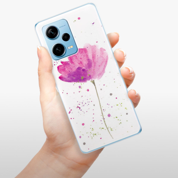 Silikonové pouzdro iSaprio - Xiaomi Redmi Note 12 Pro Plus 5G - Poppies