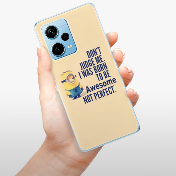 Silikonové pouzdro iSaprio - Xiaomi Redmi Note 12 Pro Plus 5G - Be Awesome