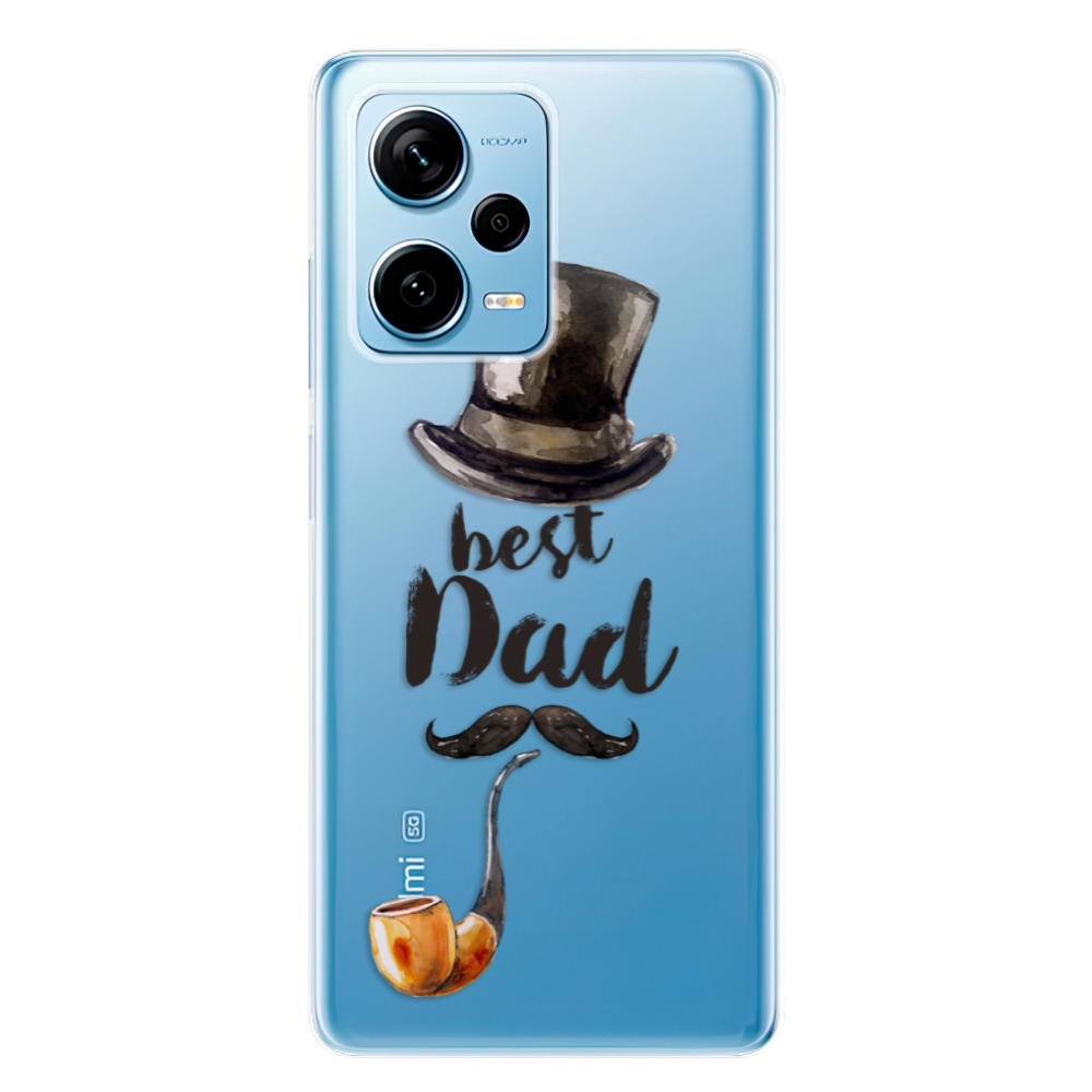 Odolné silikonové pouzdro iSaprio - Best Dad - Xiaomi Redmi Note 12 Pro+ 5G