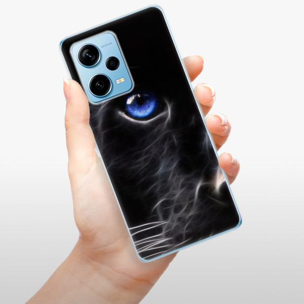 Silikonové pouzdro iSaprio - Xiaomi Redmi Note 12 Pro Plus 5G - Black Puma