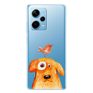 Silikonové pouzdro iSaprio - Xiaomi Redmi Note 12 Pro Plus 5G - Dog And Bird