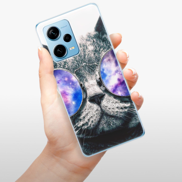 Silikonové pouzdro iSaprio - Xiaomi Redmi Note 12 Pro Plus 5G - Galaxy Cat