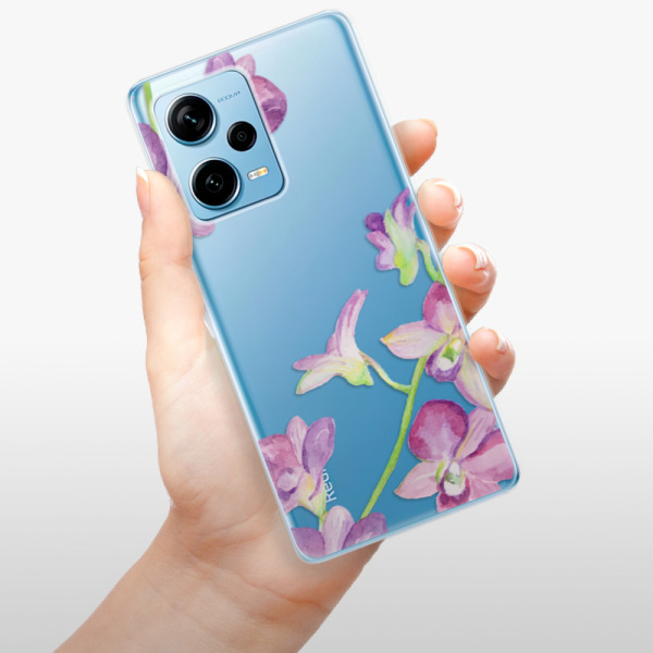Silikonové pouzdro iSaprio - Xiaomi Redmi Note 12 Pro Plus 5G - Purple Orchid