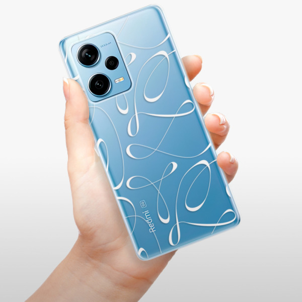 Silikonové pouzdro iSaprio - Xiaomi Redmi Note 12 Pro Plus 5G - Fancy white
