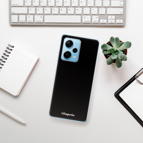 Silikonové pouzdro iSaprio - Xiaomi Redmi Note 12 Pro Plus 5G - 4Pure černé