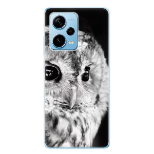 Silikonové pouzdro iSaprio - Xiaomi Redmi Note 12 Pro Plus 5G - BW Owl