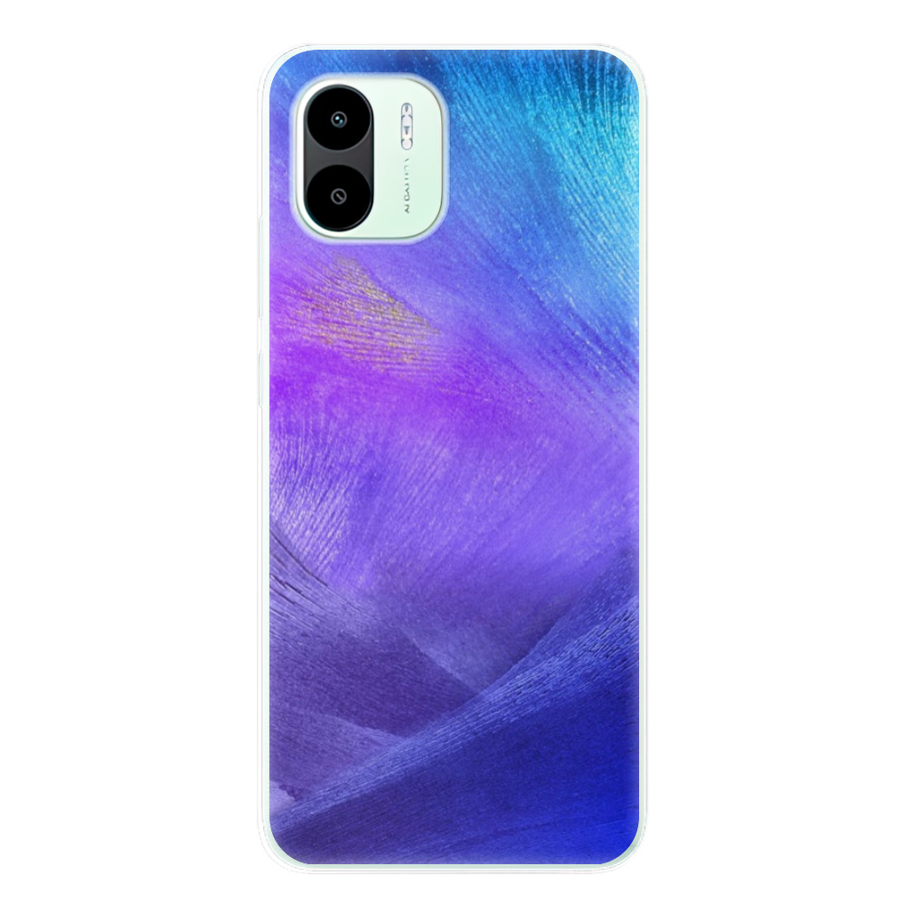 Odolné silikonové pouzdro iSaprio - Purple Feathers - Xiaomi Redmi A1 / A2