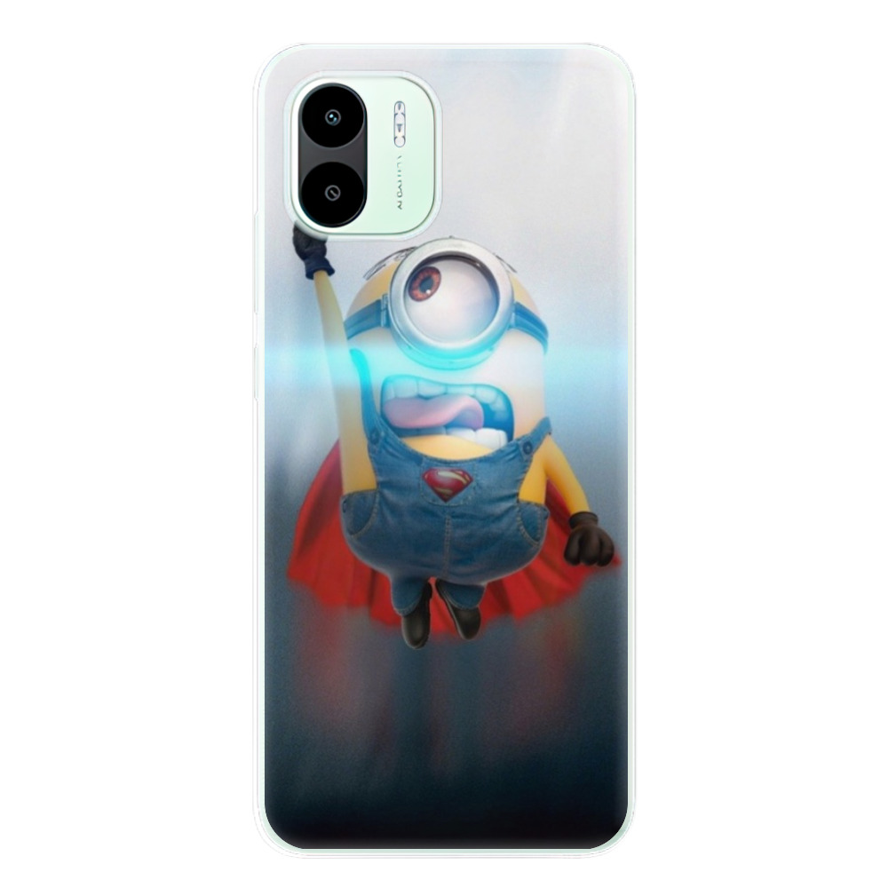 Odolné silikonové pouzdro iSaprio - Mimons Superman 02 - Xiaomi Redmi A1 / A2