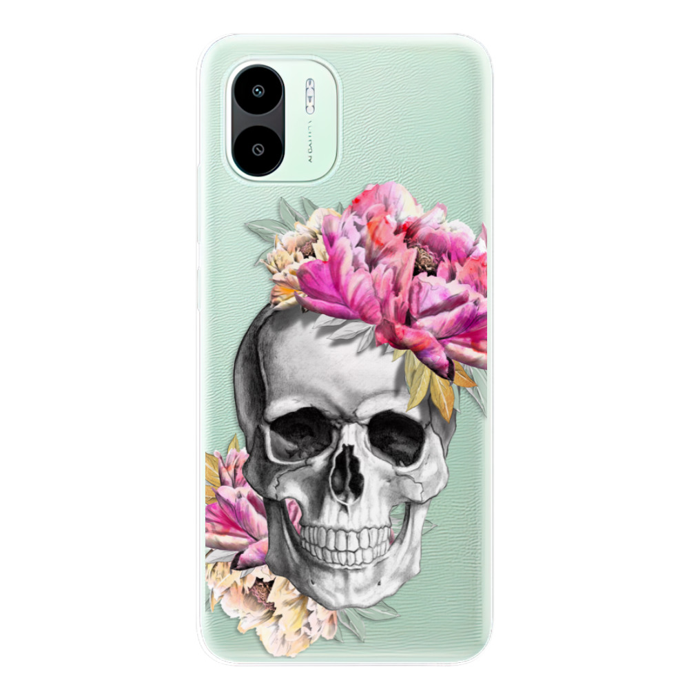 Odolné silikonové pouzdro iSaprio - Pretty Skull - Xiaomi Redmi A1 / A2