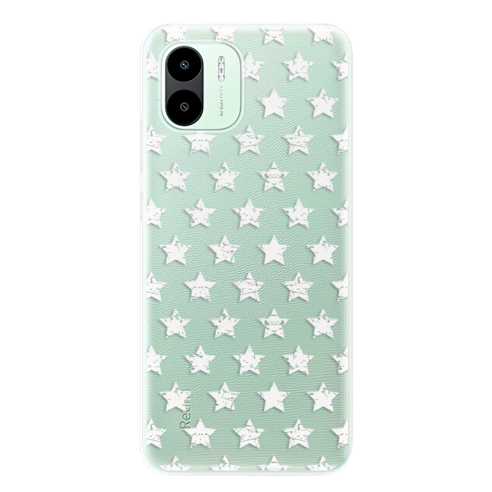 Odolné silikonové pouzdro iSaprio - Stars Pattern - white - Xiaomi Redmi A1 / A2