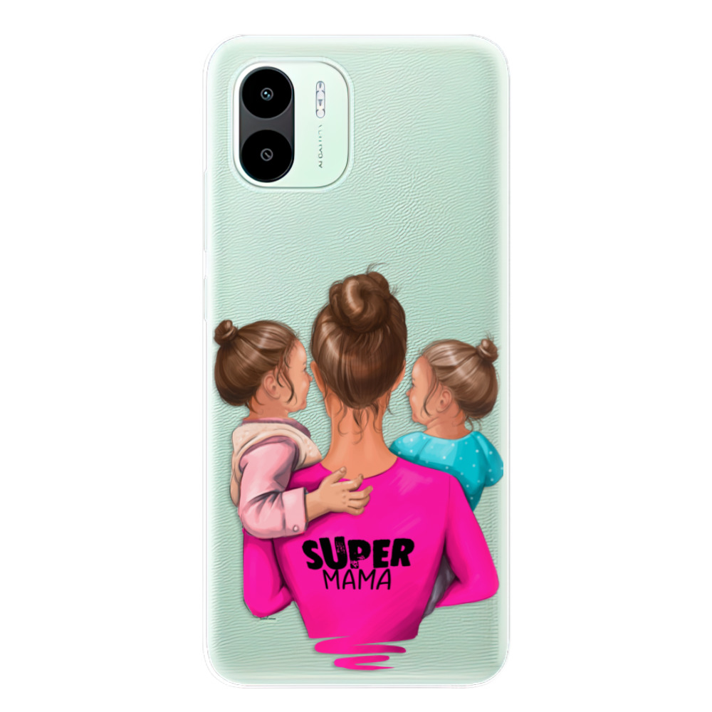 Odolné silikonové pouzdro iSaprio - Super Mama - Two Girls - Xiaomi Redmi A1 / A2