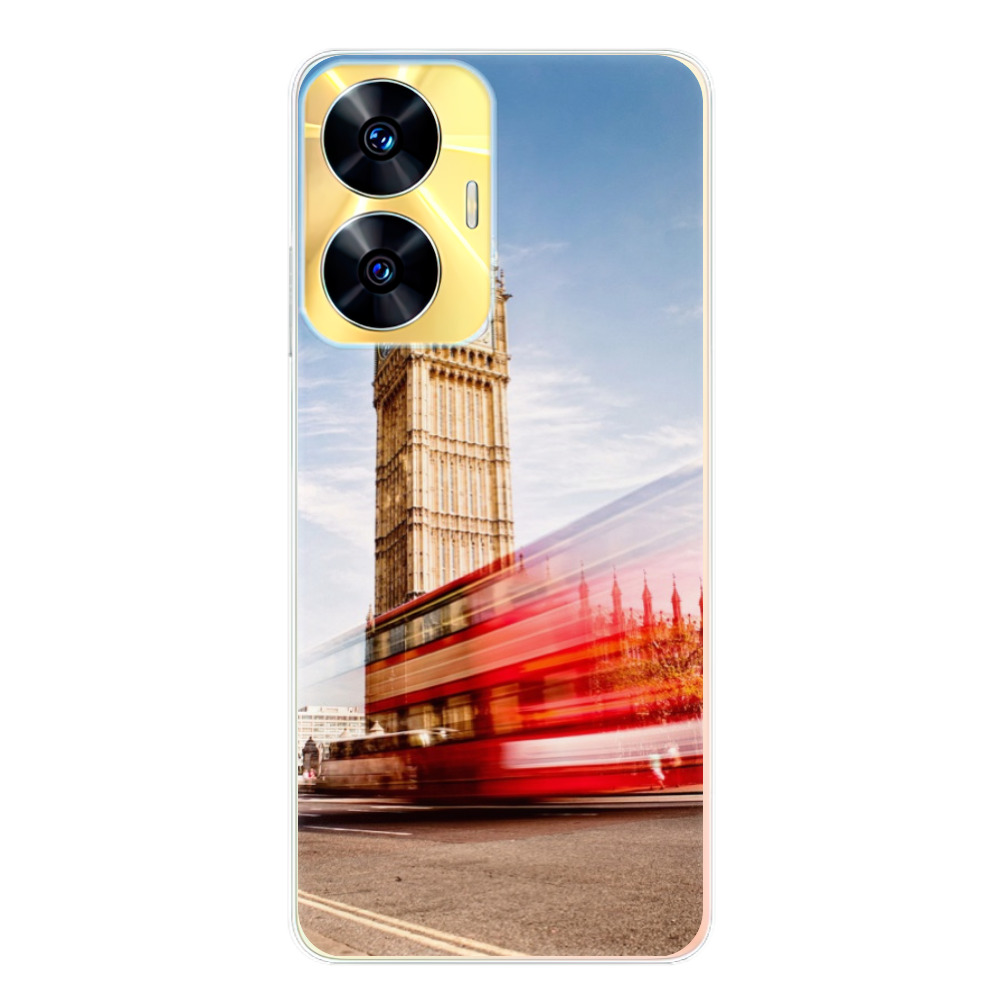 Silikonové odolné pouzdro iSaprio London 01 na mobil Realme C55 (Odolný silikonový kryt, obal, pouzdro iSaprio London 01 na mobilní telefon Realme C55)