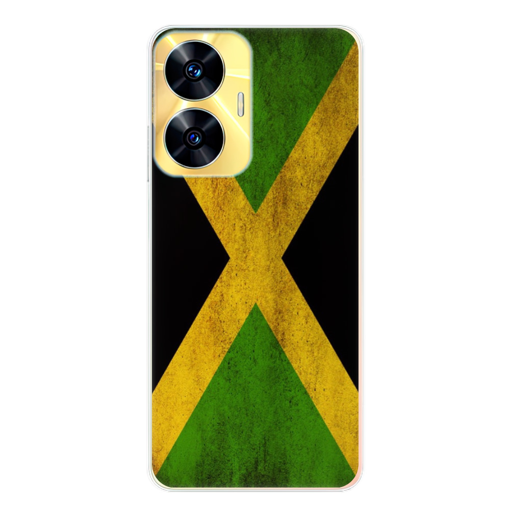 Odolné silikonové pouzdro iSaprio - Flag of Jamaica - Realme C55