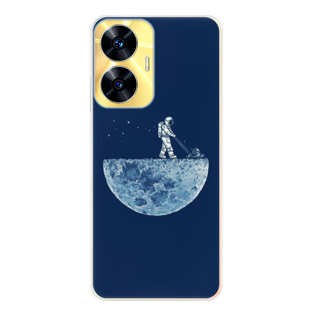 Silikonové odolné pouzdro iSaprio Moon 01 na mobil Realme C55 (Odolný silikonový kryt, obal, pouzdro iSaprio Moon 01 na mobilní telefon Realme C55)