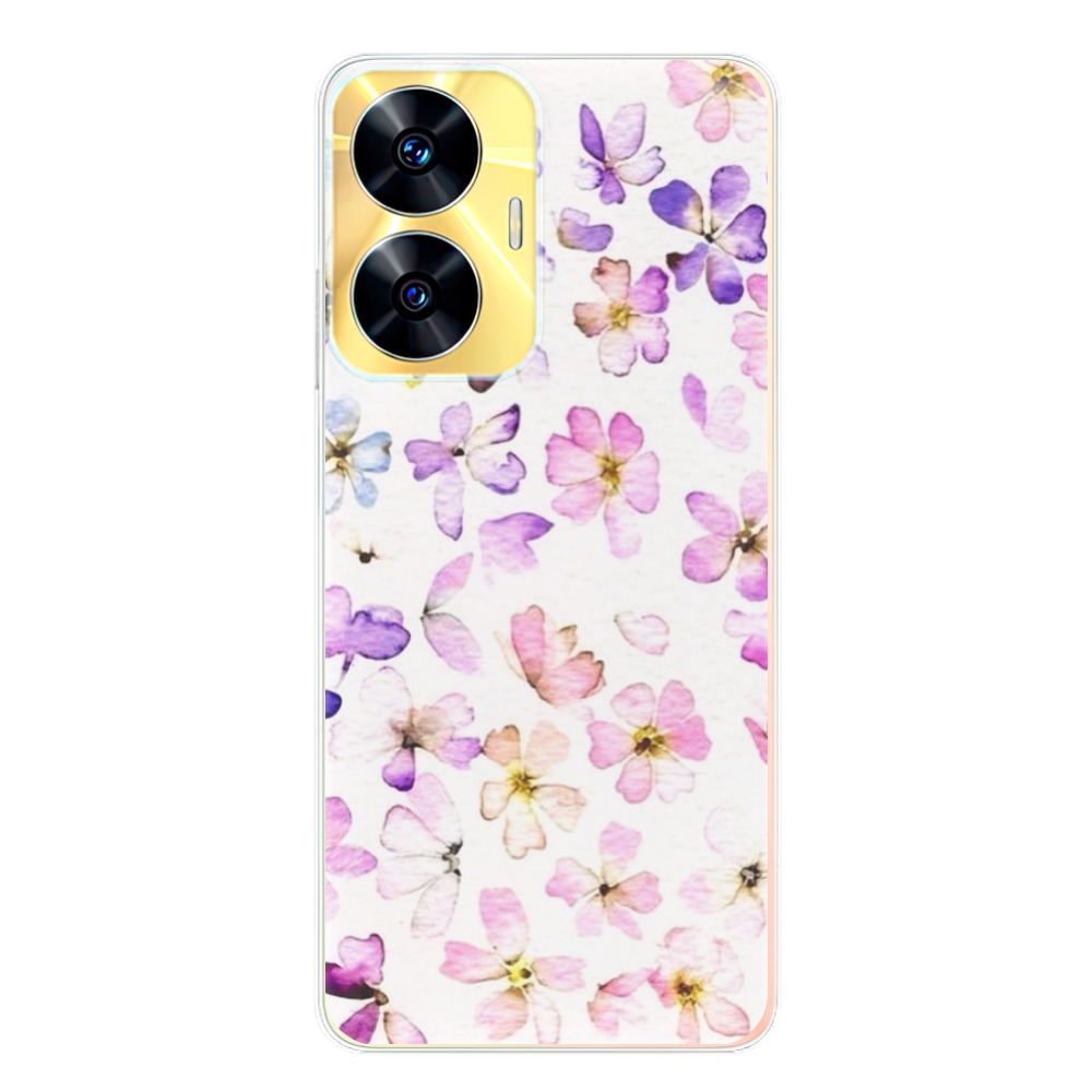 Silikonové odolné pouzdro iSaprio Wildflowers na mobil Realme C55 (Odolný silikonový kryt, obal, pouzdro iSaprio Wildflowers na mobilní telefon Realme C55)