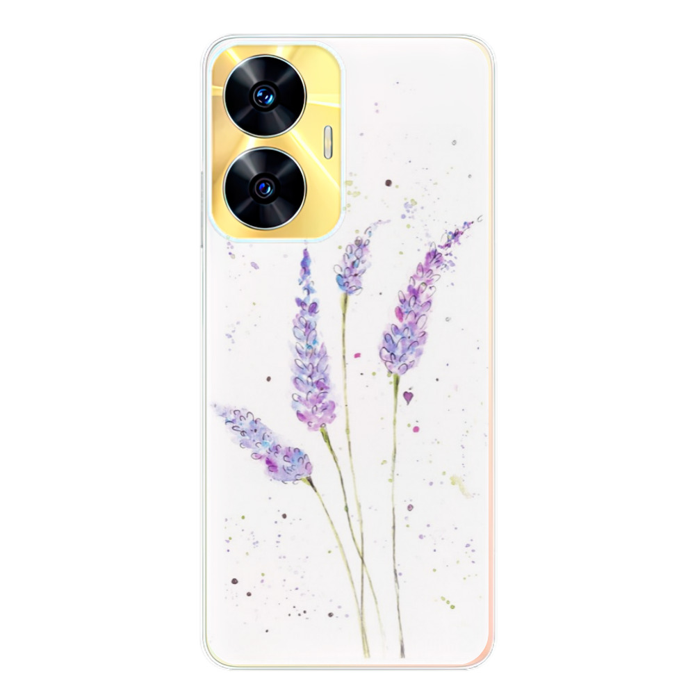 Silikonové odolné pouzdro iSaprio Lavender na mobil Realme C55 (Odolný silikonový kryt, obal, pouzdro iSaprio Lavender na mobilní telefon Realme C55)