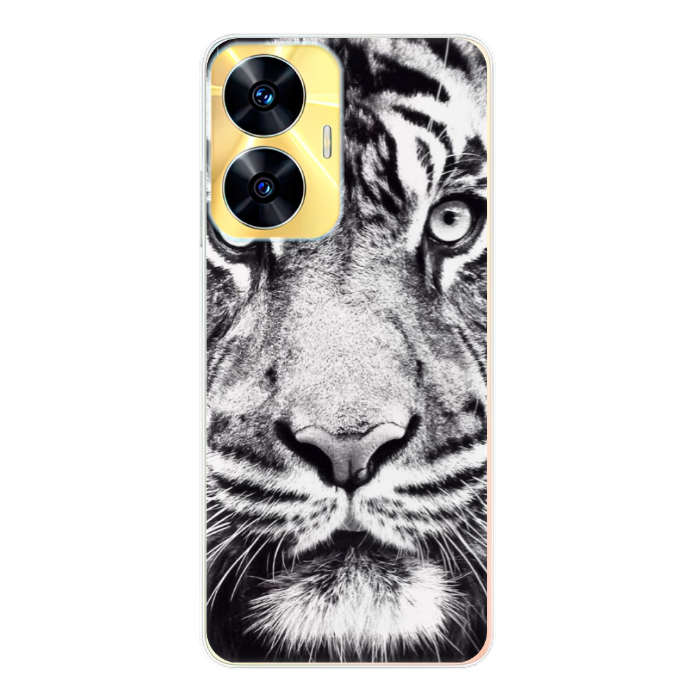Silikonové odolné pouzdro iSaprio Tiger Face na mobil Realme C55 (Odolný silikonový kryt, obal, pouzdro iSaprio Tiger Face na mobilní telefon Realme C55)