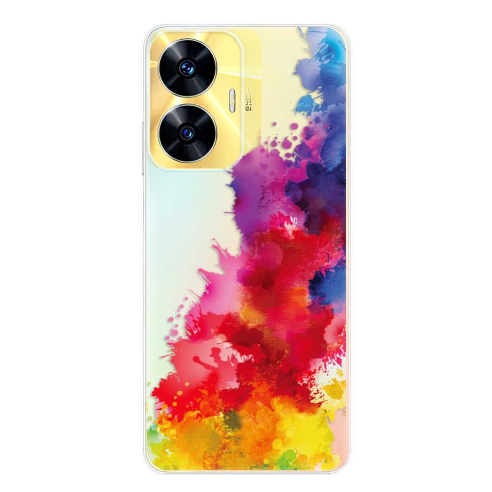 Silikonové odolné pouzdro iSaprio Color Splash 01 na mobil Realme C55 (Odolný silikonový kryt, obal, pouzdro iSaprio Color Splash 01 na mobilní telefon Realme C55)