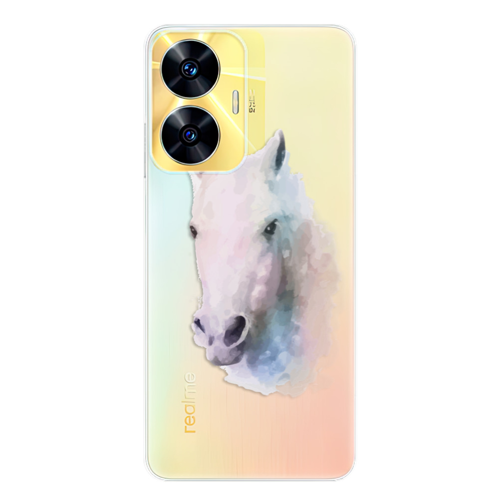 Silikonové odolné pouzdro iSaprio Horse 01 na mobil Realme C55 (Odolný silikonový kryt, obal, pouzdro iSaprio Horse 01 na mobilní telefon Realme C55)