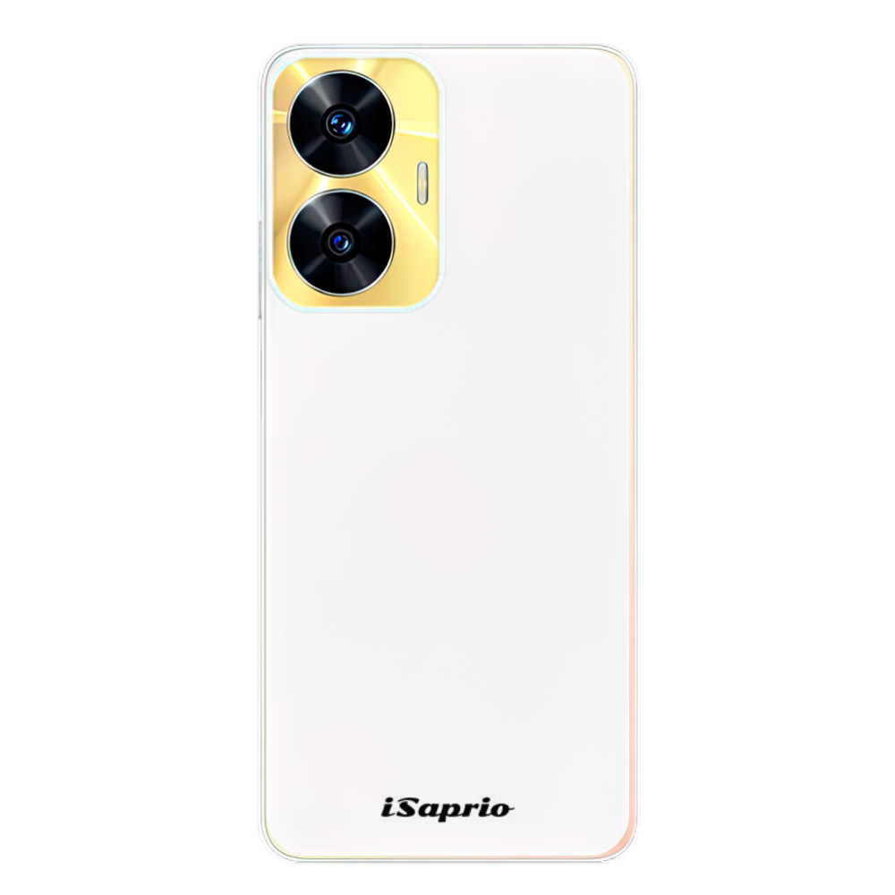 Silikonové odolné pouzdro iSaprio 4Pure - bílé na mobil Realme C55 (Odolný silikonový kryt, obal, pouzdro iSaprio 4Pure - bílé na mobilní telefon Realme C55)