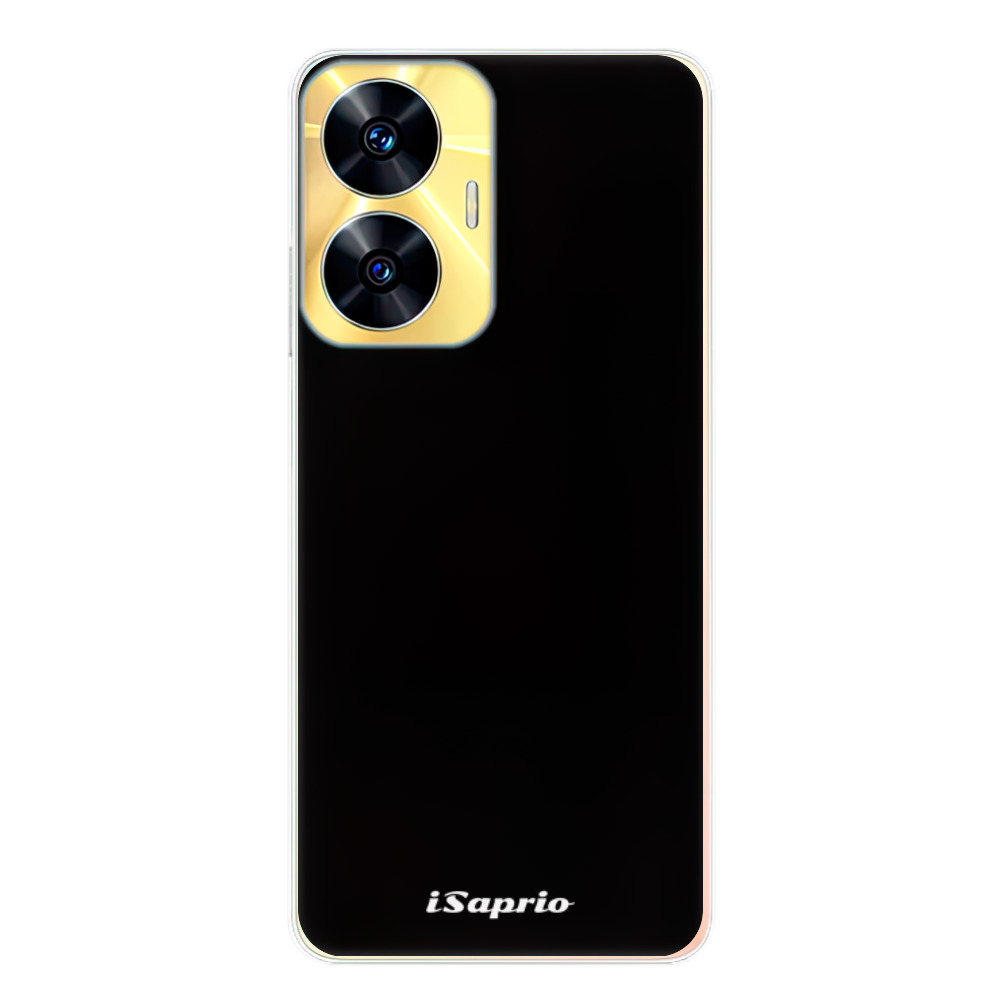 Silikonové odolné pouzdro iSaprio 4Pure - černé na mobil Realme C55 (Odolný silikonový kryt, obal, pouzdro iSaprio 4Pure - černé na mobilní telefon Realme C55)