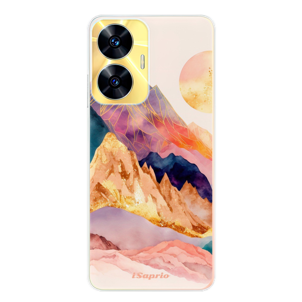 Silikonové odolné pouzdro iSaprio Abstract Mountains na mobil Realme C55 (Odolný silikonový kryt, obal, pouzdro iSaprio Abstract Mountains na mobilní telefon Realme C55)