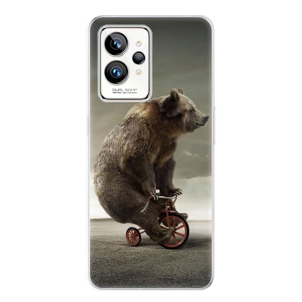 Silikonové odolné pouzdro iSaprio Bear 01 na mobil Realme GT 2 Pro (Odolný silikonový kryt, obal, pouzdro iSaprio Bear 01 na mobilní telefon Realme GT 2 Pro)
