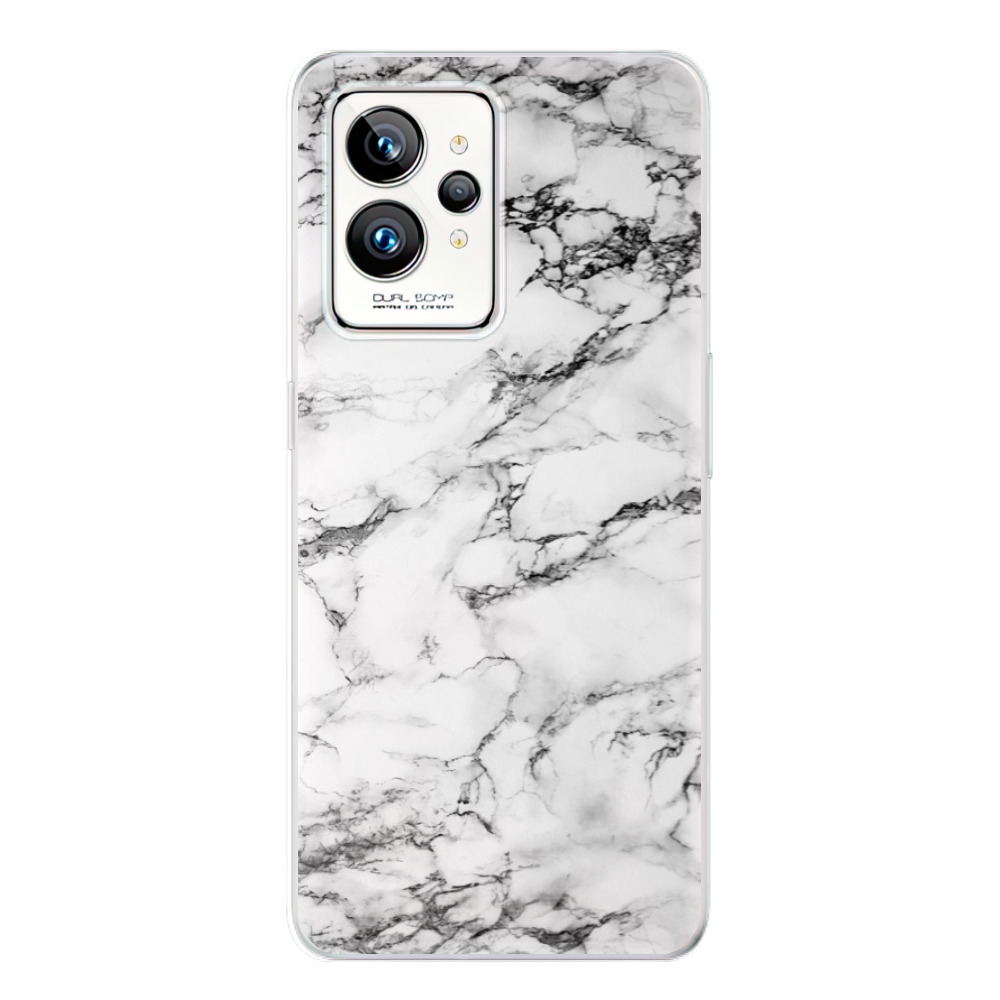 Silikonové odolné pouzdro iSaprio White Marble 01 na mobil Realme GT 2 Pro (Odolný silikonový kryt, obal, pouzdro iSaprio White Marble 01 na mobilní telefon Realme GT 2 Pro)