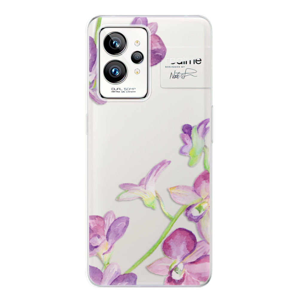 Silikonové odolné pouzdro iSaprio Purple Orchid na mobil Realme GT 2 Pro (Odolný silikonový kryt, obal, pouzdro iSaprio Purple Orchid na mobilní telefon Realme GT 2 Pro)