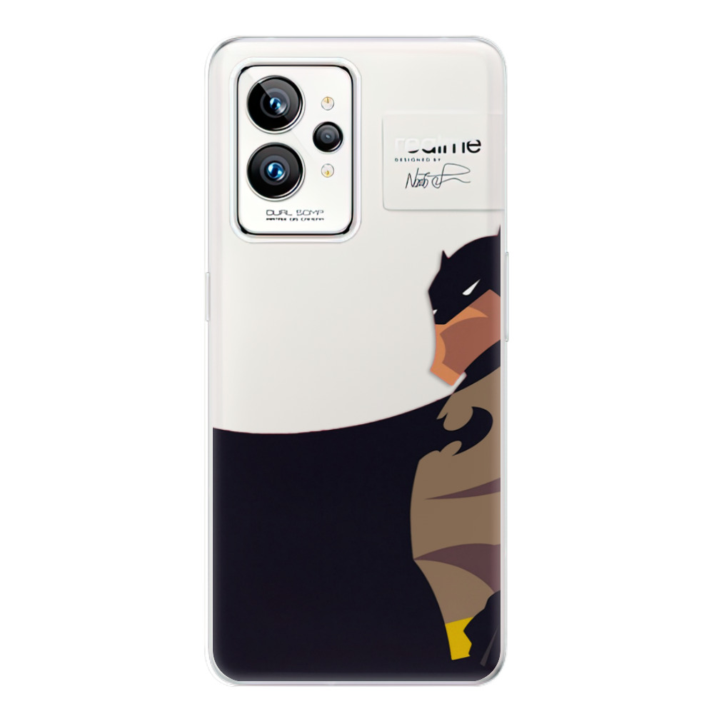 Silikonové odolné pouzdro iSaprio BaT Comics na mobil Realme GT 2 Pro (Odolný silikonový kryt, obal, pouzdro iSaprio BaT Comics na mobilní telefon Realme GT 2 Pro)