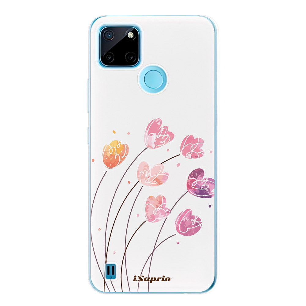 Silikonové odolné pouzdro iSaprio Flowers 14 na mobil Realme C21Y / C25Y (Odolný silikonový kryt, obal, pouzdro iSaprio Flowers 14 na mobilní telefon Realme C21Y / C25Y)