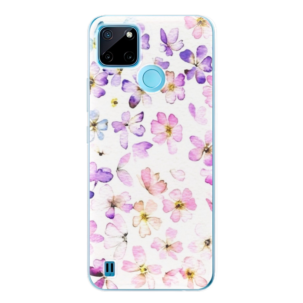 Silikonové odolné pouzdro iSaprio Wildflowers na mobil Realme C21Y / C25Y (Odolný silikonový kryt, obal, pouzdro iSaprio Wildflowers na mobilní telefon Realme C21Y / C25Y)
