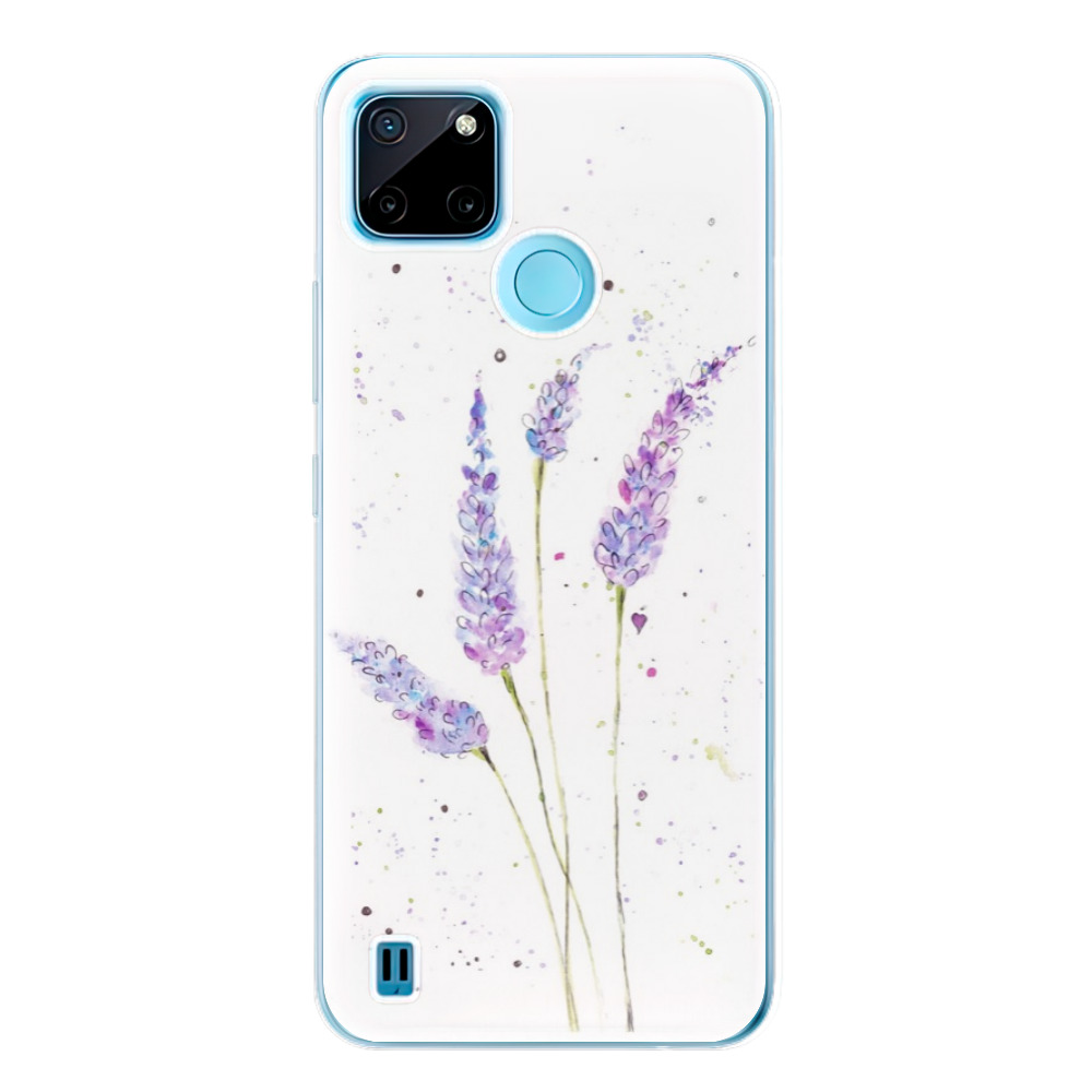 Silikonové odolné pouzdro iSaprio Lavender na mobil Realme C21Y / C25Y (Odolný silikonový kryt, obal, pouzdro iSaprio Lavender na mobilní telefon Realme C21Y / C25Y)