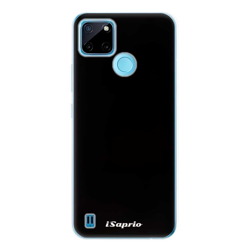 Silikonové odolné pouzdro iSaprio 4Pure - černé na mobil Realme C21Y / C25Y (Odolný silikonový kryt, obal, pouzdro iSaprio 4Pure - černé na mobilní telefon Realme C21Y / C25Y)