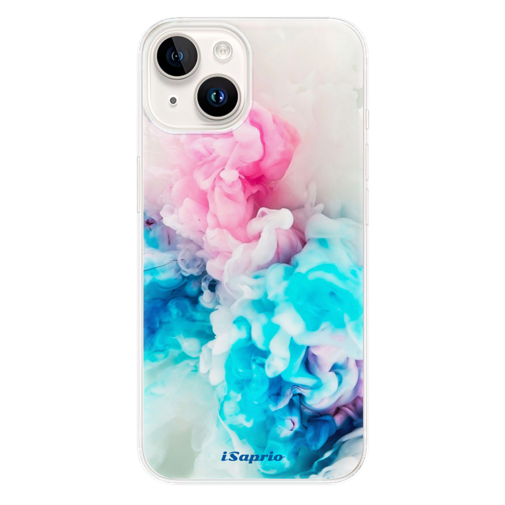 Silikonové odolné pouzdro iSaprio Watercolor 03 na mobil Apple iPhone 15 (Odolný silikonový kryt, obal, pouzdro iSaprio Watercolor 03 na mobilní telefon Apple iPhone 15)
