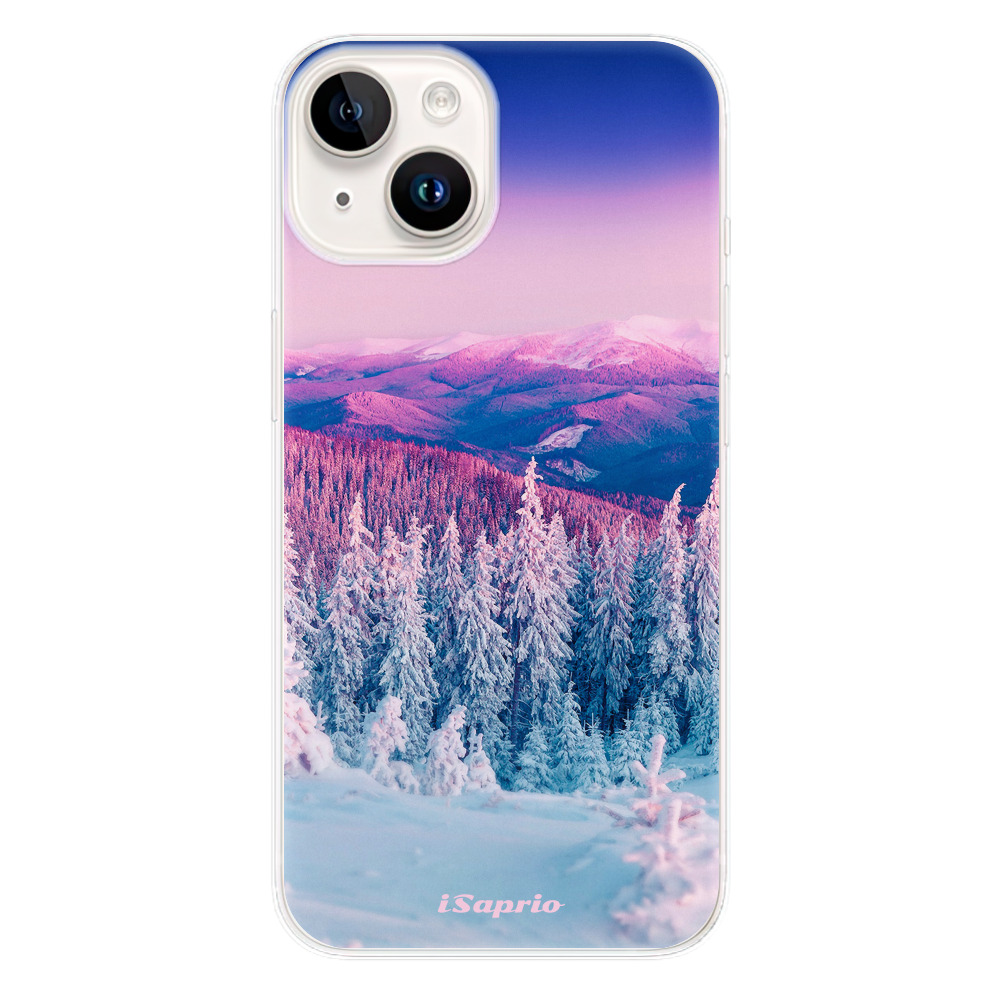 Silikonové odolné pouzdro iSaprio Winter 01 na mobil Apple iPhone 15 (Odolný silikonový kryt, obal, pouzdro iSaprio Winter 01 na mobilní telefon Apple iPhone 15)