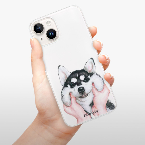 Silikonové pouzdro iSaprio - Apple iPhone 15 - Malamute 01