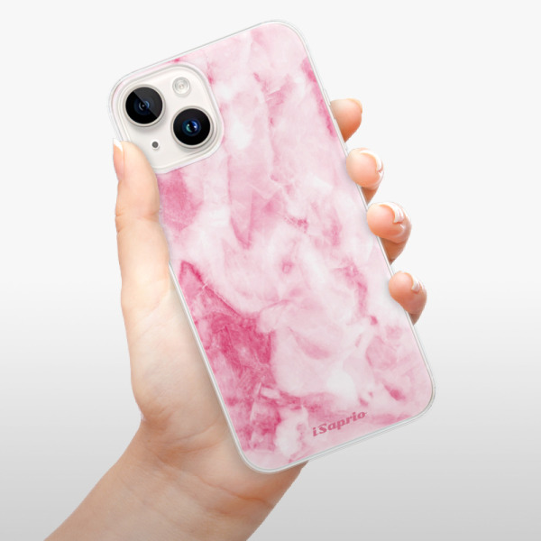 Silikonové pouzdro iSaprio - Apple iPhone 15 - RoseMarble 16