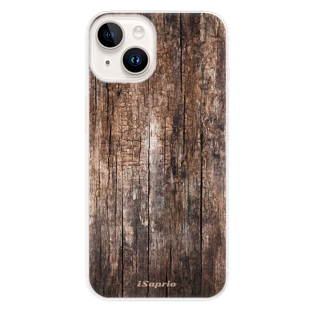 Odolné silikonové pouzdro iSaprio - Wood 11 - iPhone 15