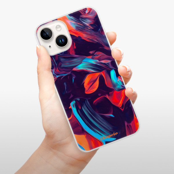 Silikonové pouzdro iSaprio - Apple iPhone 15 - Color Marble 19