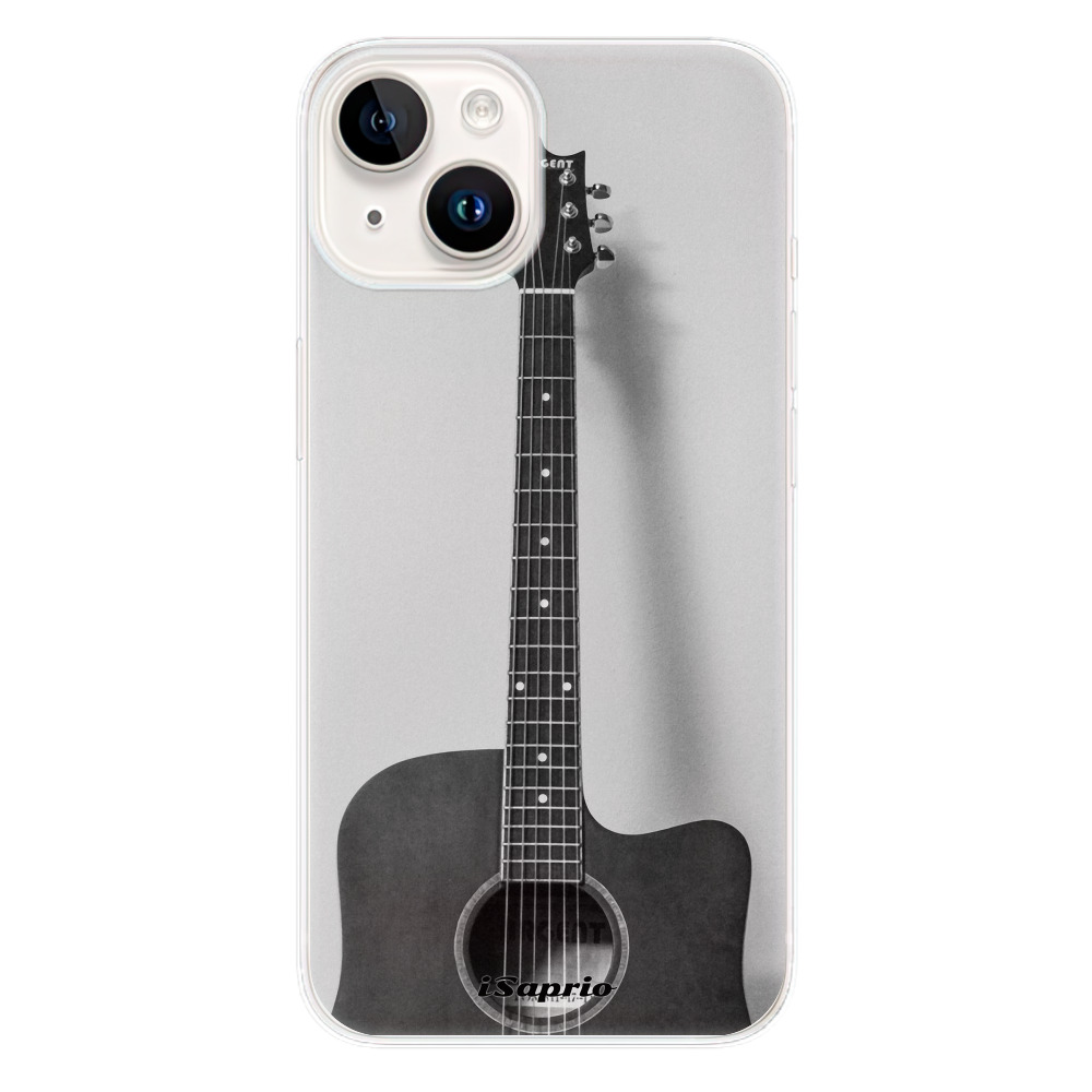 Odolné silikonové pouzdro iSaprio - Guitar 01 - iPhone 15