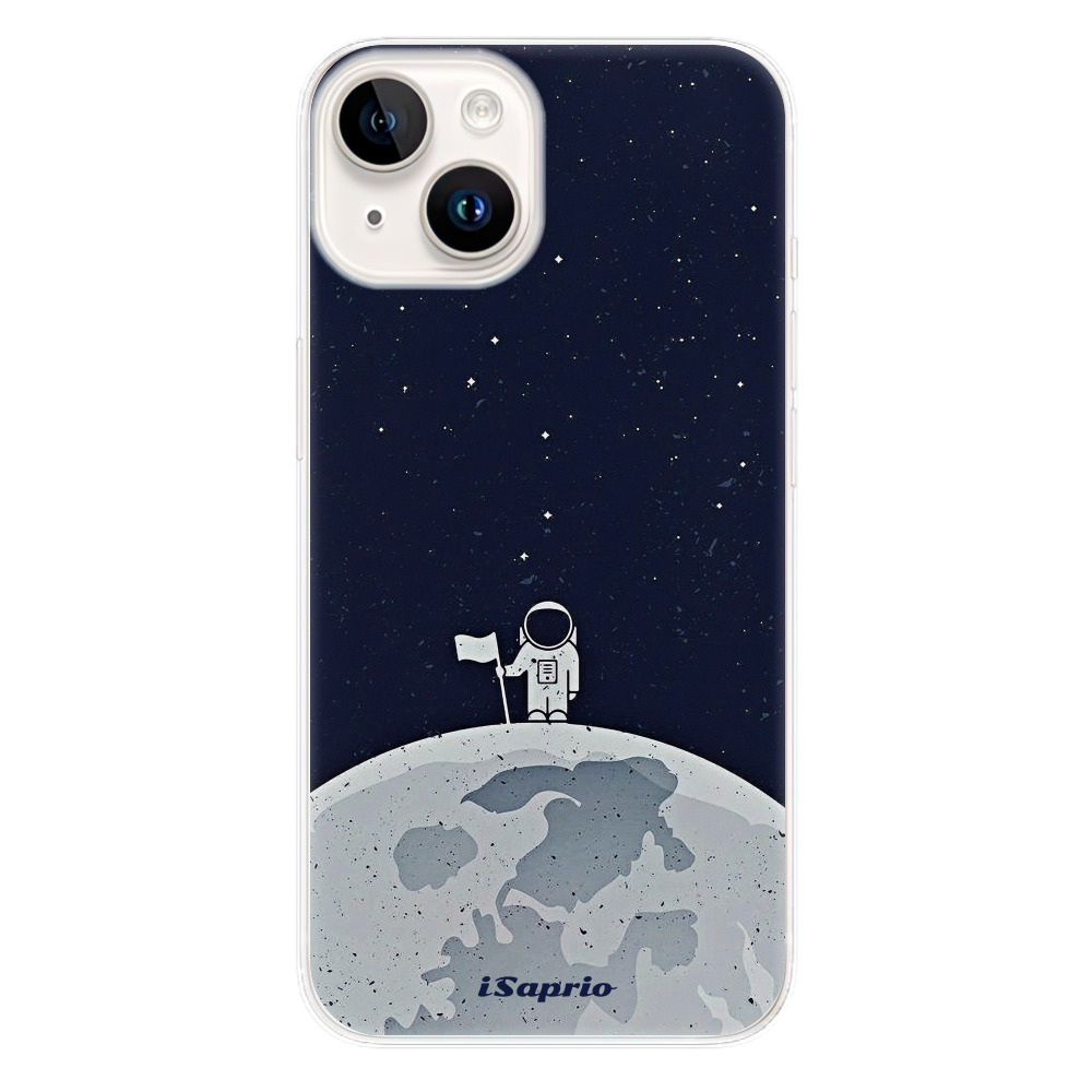Silikonové odolné pouzdro iSaprio On The Moon 10 na mobil Apple iPhone 15 (Odolný silikonový kryt, obal, pouzdro iSaprio On The Moon 10 na mobilní telefon Apple iPhone 15)